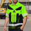 Green Excavator Operator Hi-Vis Hawaiian Shirt