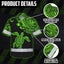 Green Neon Turtle Hawaii Hi-Vis Hawaiian Shirt