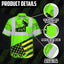 Green US Flag Roofer Hi-Vis Hawaiian Shirt