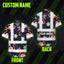 Hawaii Flamingo 2 Hi-Vis Hawaiian Shirt