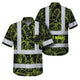 Lime Neon Flowers Hi-Vis Hawaiian Shirt