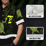 Hi Vis Hawaiian Shirt Reflective Tapes Lime Neon Hawaiian Polynesian Tribal Custom Name