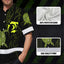 Lime Neon Hi-Vis Hawaiian Shirt