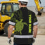 Lime Neon Hi-Vis Hawaiian Shirt