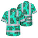 Mint Neon Tiki Hi-Vis Hawaiian Shirt