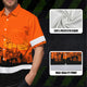 Orange Ironworker Hi-Vis Hawaiian Shirt