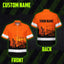 Orange Ironworker Hi-Vis Hawaiian Shirt