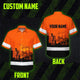 Orange Ironworker Hi-Vis Hawaiian Shirt