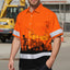 Orange Ironworker Hi-Vis Hawaiian Shirt