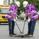Pink And Violet Neon Frog Hi-Vis Hawaiian Shirt