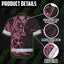Pink Neon Polynesian And Flower Hi-Vis Hawaiian Shirt