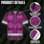 Pink Neon Polynesian Hi-Vis Hawaiian Shirt