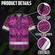 Pink Neon Polynesian Hi-Vis Hawaiian Shirt