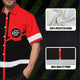 Red Neon Uniform Hi-Vis Hawaiian Shirt