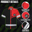 Red Neon Uniform Hi-Vis Hawaiian Shirt