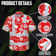 Red White Hi-Vis Hawaiian Shirt