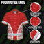 Red White Polynesian Hi-Vis Hawaiian Shirt