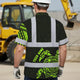 Sea Turtle Hi-Vis Hawaiian Shirt