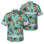 Skull Money Tropical Cocktail Hi-Vis Hawaiian Shirt