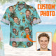 Skull Money Tropical Cocktail Hi-Vis Hawaiian Shirt