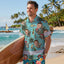 Skull Money Tropical Cocktail Hi-Vis Hawaiian Shirt