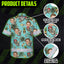 Skull Money Tropical Cocktail Hi-Vis Hawaiian Shirt