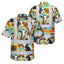 Sunflower Cow Hi-Vis Hawaiian Shirt