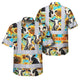 Sunflower Cow Hi-Vis Hawaiian Shirt