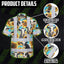 Sunflower Cow Hi-Vis Hawaiian Shirt