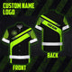 Uniform Green Neon Black 2 Hi-Vis Hawaiian Shirt
