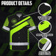 Uniform Green Neon Black 2 Hi-Vis Hawaiian Shirt
