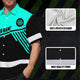 Uniform Mint Neon Custom Logo And Name Hi-Vis Hawaiian Shirt