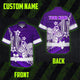 Violet Neon Hi-Vis Hawaiian Shirt