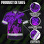 Violet Neon Turtle Hi-Vis Hawaiian Shirt