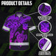 Violet Neon Turtle Hi-Vis Hawaiian Shirt