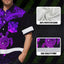 Violet Neon Turtle Hi-Vis Hawaiian Shirt