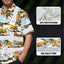 Yellow Mobile Cranes Hi-Vis Hawaiian Shirt