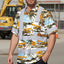 Yellow Mobile Cranes Hi-Vis Hawaiian Shirt
