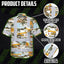 Yellow Mobile Cranes Hi-Vis Hawaiian Shirt