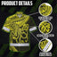 Yellow Neon Hawaii Octopus Custom Hi-Vis Hawaiian Shirt