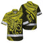Yellow Neon Hawaii Octopus Custom Hi-Vis Hawaiian Shirt