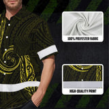 Hi Vis Hawaiian Shirt Reflective Tapes Yellow Neon Hawaii Whale Custom Name