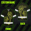 Yellow Neon Polynesian Anchor Hi-Vis Hawaiian Shirt