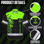 Viking Green Neon Hammer Hi-Vis Hawaiian Shirt
