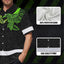 Viking Symbol Green Neon Hi-Vis Hawaiian Shirt