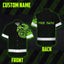 Viking Wolf Green Neon Hi-Vis Hawaiian Shirt
