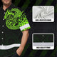 Viking Wolf Green Neon Hi-Vis Hawaiian Shirt