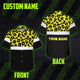 Yellow Leopard Hi-Vis Hawaiian Shirt