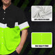 Uniform Reflective Black Green Hi-Vis Hawaiian Shirt