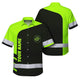Uniform Reflective Black Green Neon 2 Hi-Vis Hawaiian Shirt